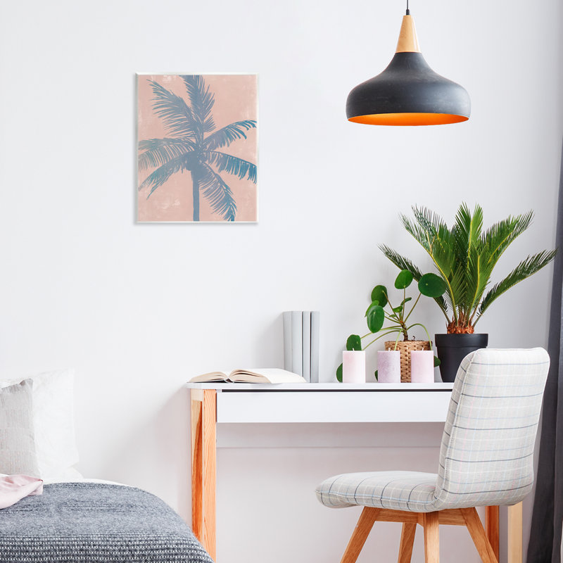 Plaque murale palmier tropical, design par Ian C.