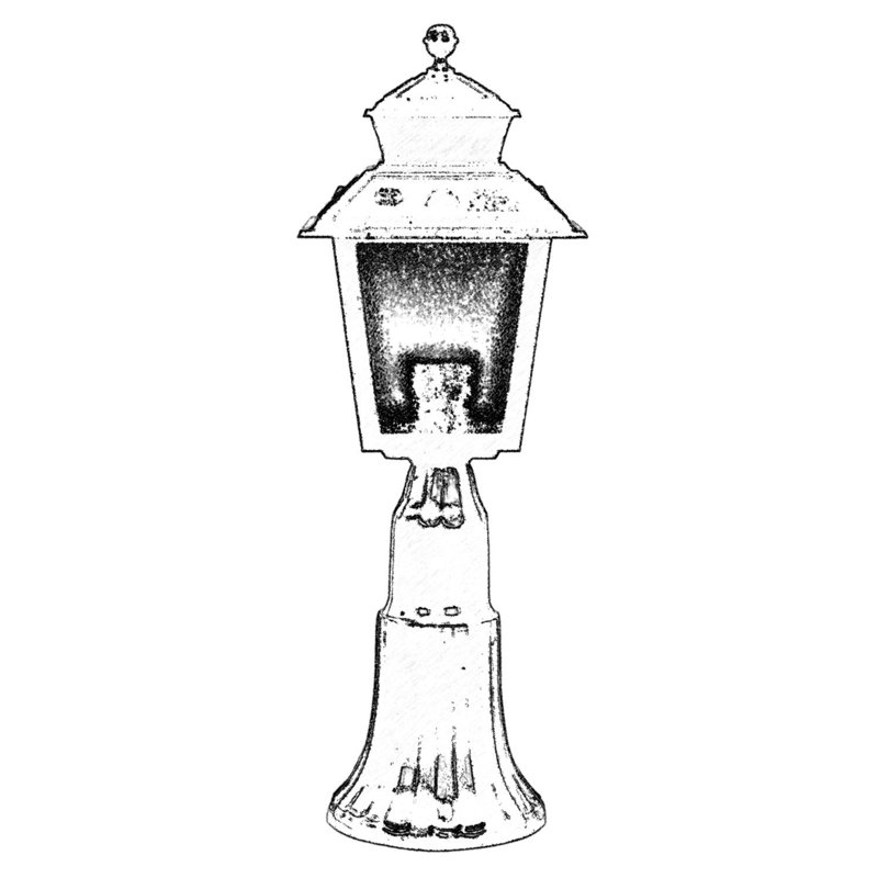 Lampe murale d'extérieur, design industriel noir, 20,9 po x 7,1 po | Corps en ABS durable et capuchon en polycarbonate, douille E27 de 40 W maximum, indice de protection IP65 | Parfait pour les extérieurs traditionnels et nostalgiques, résistant aux intempéries