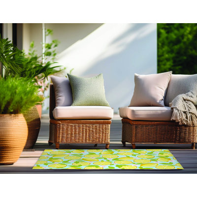 Lemons Outdoor Rug