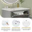 Ensemble de meuble-lavabo moderne 60 "avec meuble-lavabo double 60" (séparé)-940673185