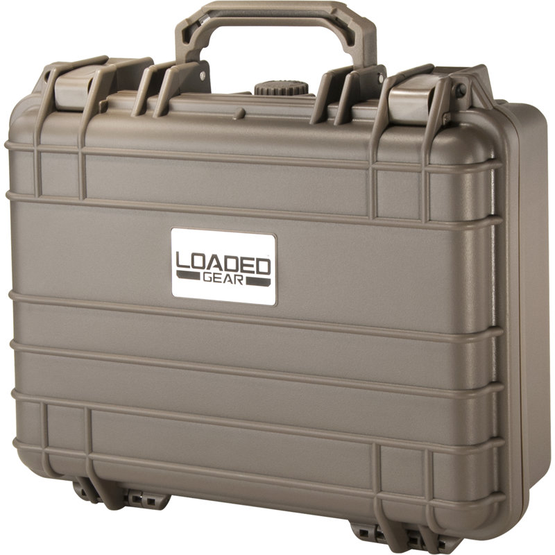 HD-200 WT PROTECTIVE HARD CASE W/FOAM, Dark Earth