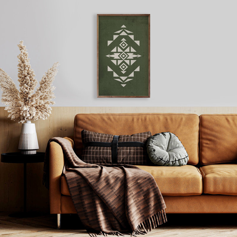" Pattern Tribal ", 16" H x 10" W x 1" D