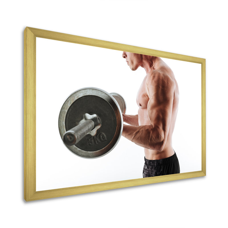 Wanaque - aérobie et musculation, reproduction d'art sur toile_106276, H 34 po x l 44 po x P 1,5 po