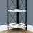 4-shelf metal bookcase-439315332