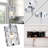 Emya 1 - Light Silver LED Crystal Pendant