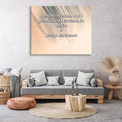 Trinx Gallery Wrapped Canvas By Garrett Morgan: "If you can be the best, then why not try to