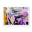 «Colorful Abstract Strokes IX», reproduction sur toile flottante-1061007320-1061007323