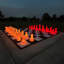 Megachess 25 Inch Plastic Light-up Led Giant Chess Set | Three Options Available