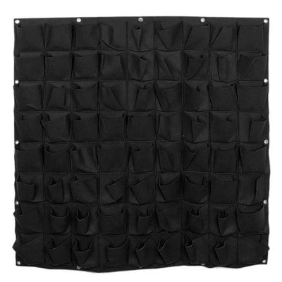 Woodside 72 Pocket Hanging Wall Vertical Flower Planter Garden Herb Planting Bag