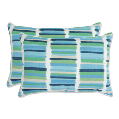  Coussin lombaire rayé