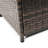 Square Fire Pit Heating Table 28Inch, Pe Body, 40000Btu Heat With Propane/ 28Inch Table, Black Brown Finish, Flame Adjustable, Fueled