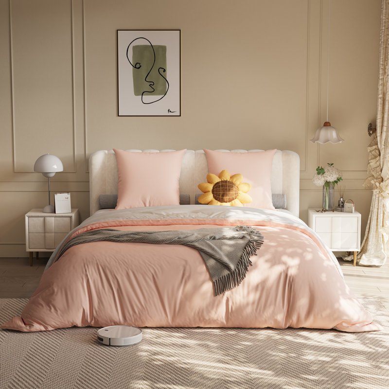 Polyester Duvet Cover Set with Pillow Shams