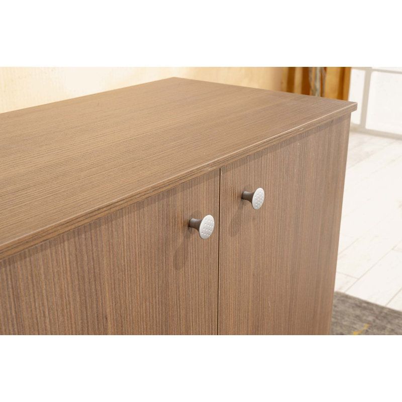 Origamy 3 Tier Shoe Storage, Walnut