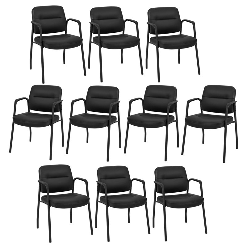 Chaise de salle d'attente avec structure en métal