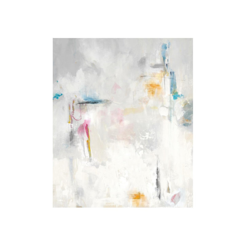 Sofia Fox " Subtle Hues " by Sofia Fox, 43" H x 36" W x 1.5" D, Glass Coat