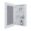 Pharmacie avec miroir inclus Parks, blanc-247101857