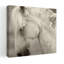 «Peaceful White Horse», art mural cheval contemporain-889786812