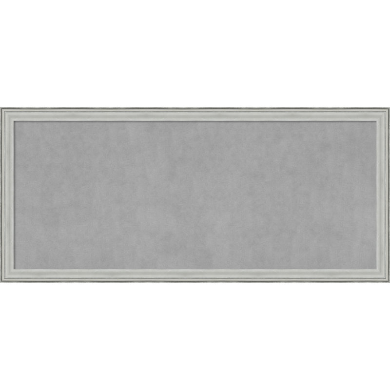 Tableau magnétique mural / babillard, 23" H x 51" W