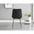 Tierra Modern Glass & Metal Extendable Dining Table Set & 6 Luxury Upholstered Velvet Dining Chairs-412795737