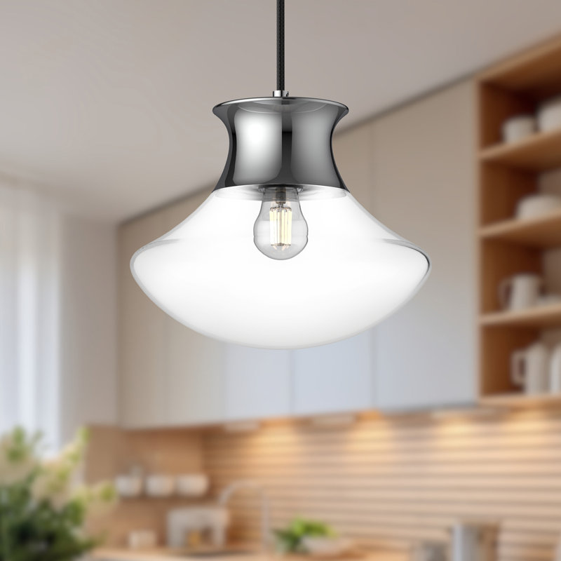 Marcel Outdoor Pendant, Chrome