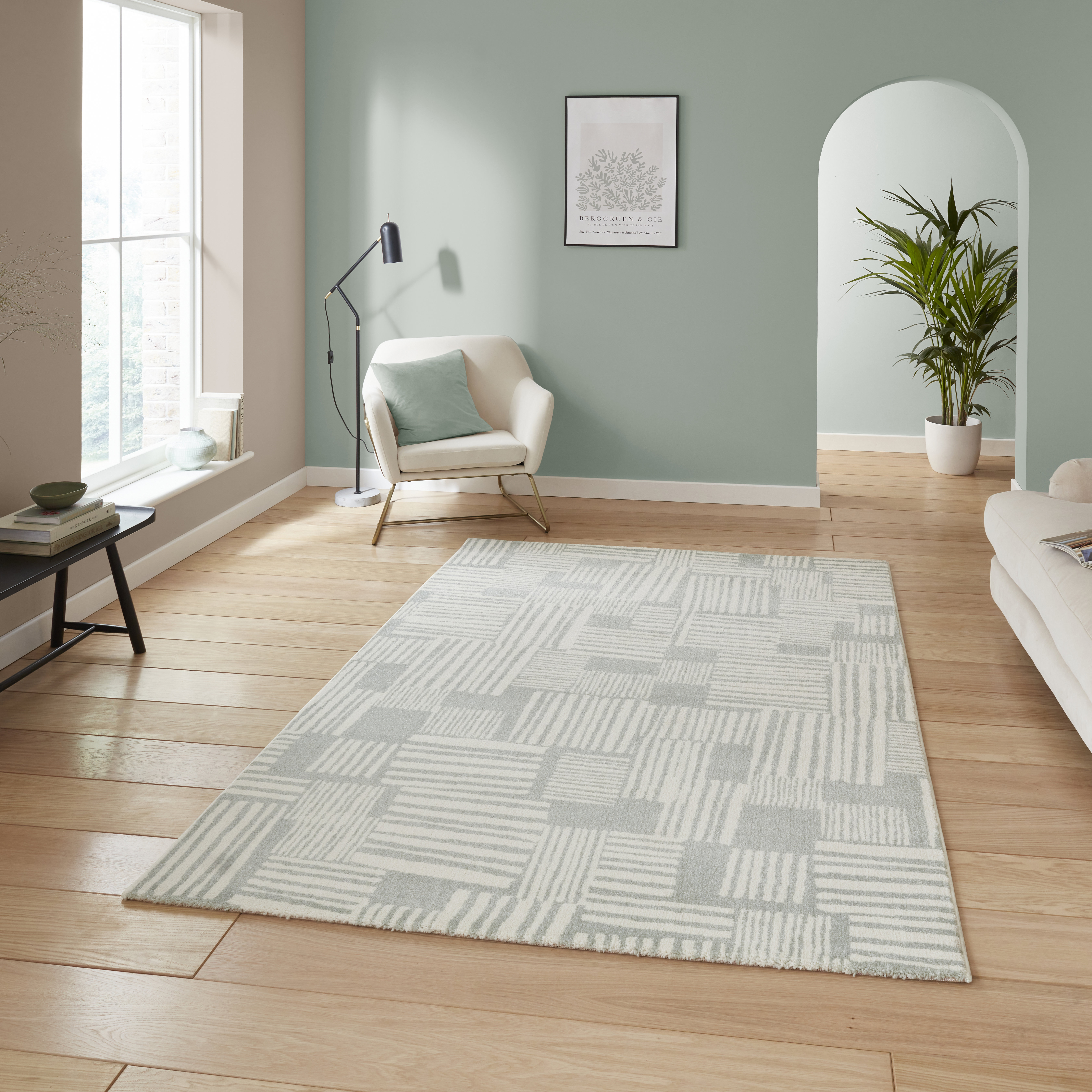 Catherine Lansfield Geometric Shapes Area Rug Photo Inspiration