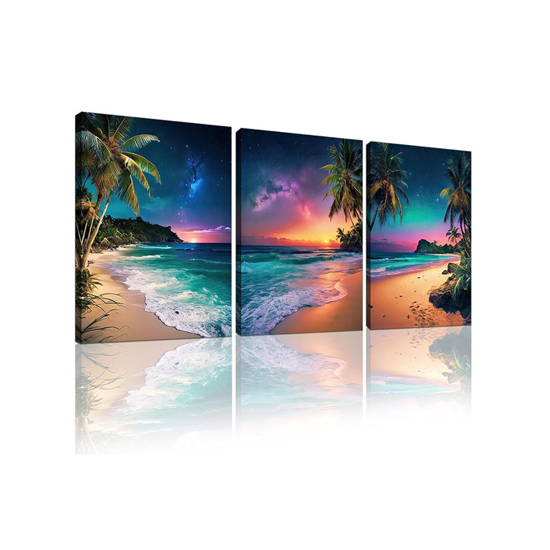 3 Piece Wrapped Canvas Print