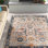 Tapis à motif oriental bleu marine / beige Hillsby