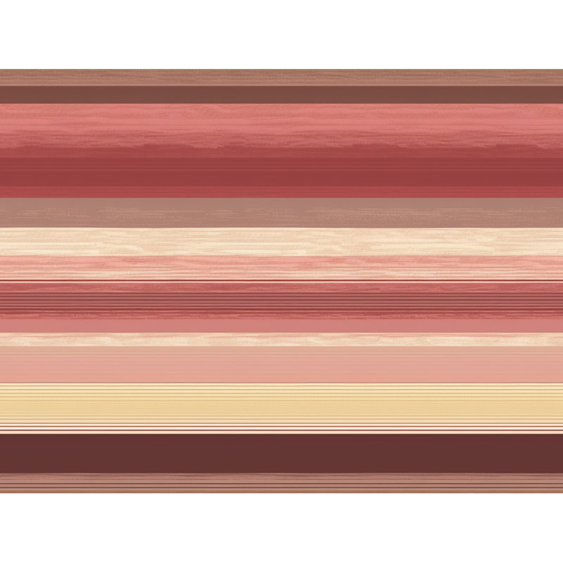 Paisley Bedding, King Duvet Cover, Brown/Pink Striped 1