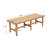 And Stylish Woven Pu Leather Wood Bench For Bedroom - 54.81 In Depth, 16.82 Width, 17.29 Height Practical With Seat