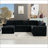 110.75" Sectional Sofa-869362225