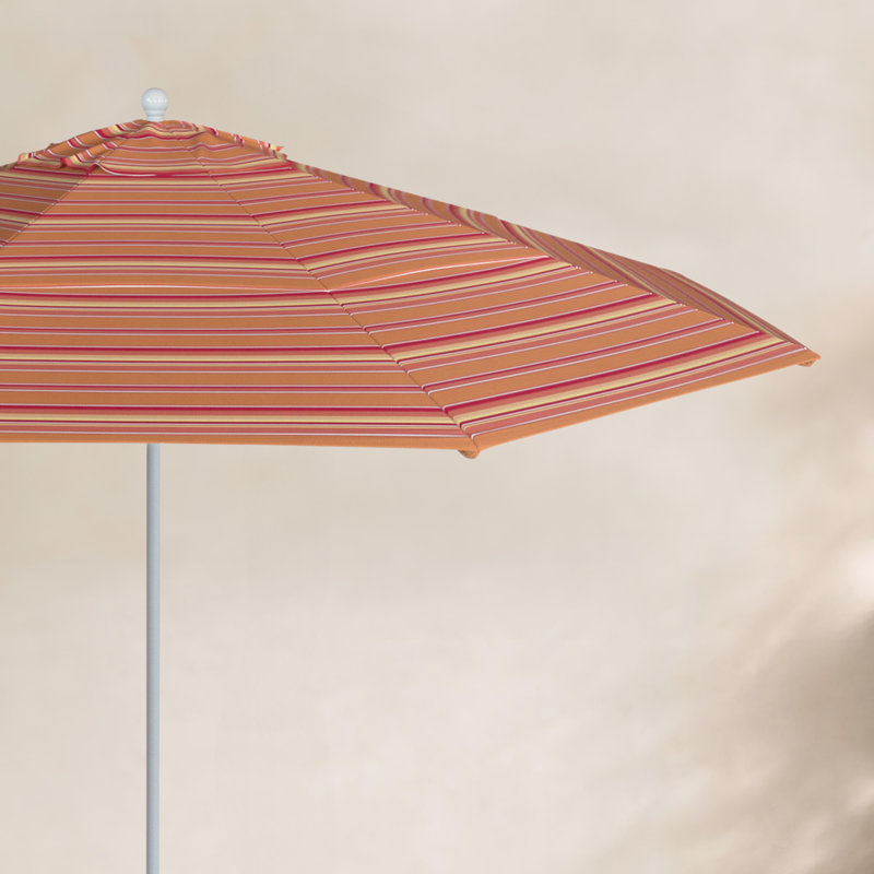 Parasol de marché Sunbrella® 11 pi Kalona, Sunbrella® mangue rayé Dolce