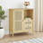 Leclair 31.5" W Manufactured Wood and Rattan Accent Cabinet with Adjustable Shelves -1701353185