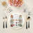 Sushi Zen Vegan Leather Round Pebble Placemat