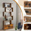 Elodia 183cm H x 70cm W Geometric Bookcase-260193313