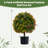 22'' Faux Boxwood Tree in Pot