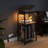 3 Tier End Table with Charging Station, LED Record Player Stand for Vinyl Storage, Side Table for Living Room Bedroom-130042641