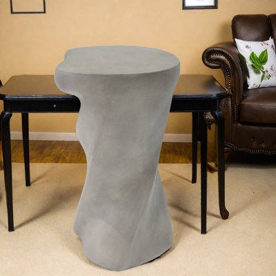 Concrete Top End Table