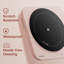 Plaque de cuisson portative à induction CIARRA en rose, brûleur de comptoir 1500 W avec commandes tactiles, conception compacte et 8 niveaux de puissance-129892309