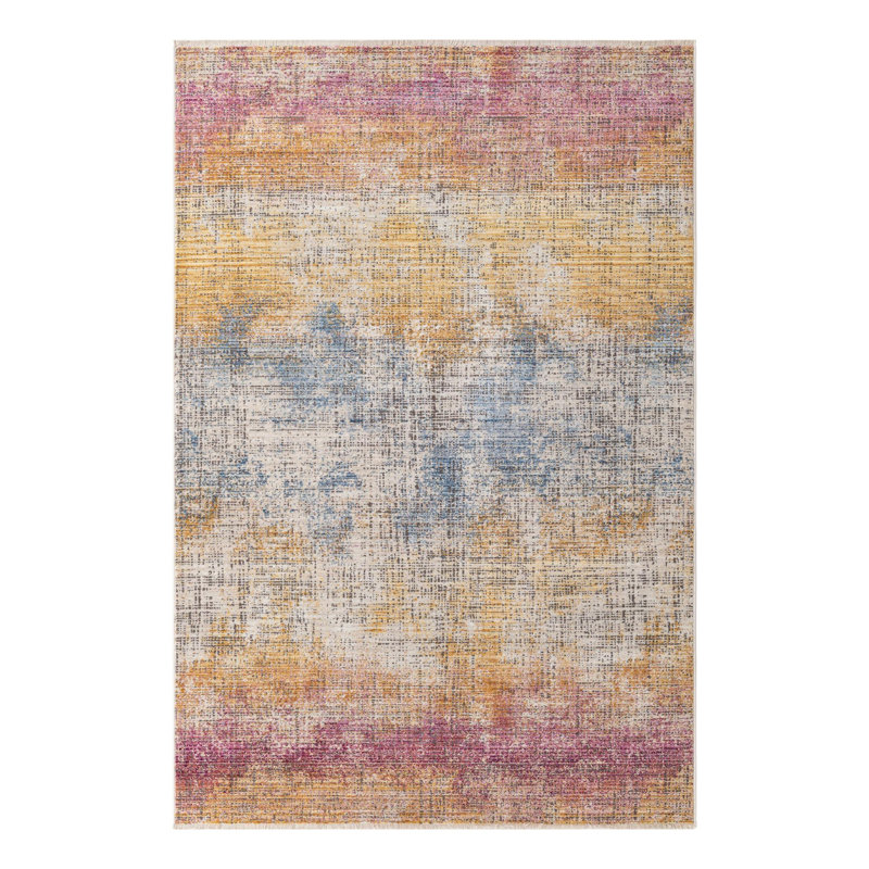 Laquin Abstract Indoor Rug, Rectangle 5'3" x 7'9"