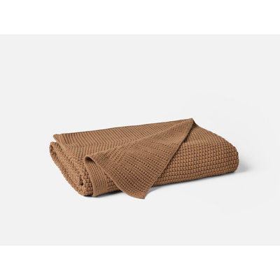 Avalon Cotton Knitted Throw Blanket