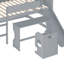 Lit mezzanine double bas pour enfants Caulkins-30985817