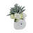 Vase Ceramic and Stoneware Decorative Modern Design with Unique Dotted Circular Detailing and Contemporary Curved Profile for Artistic Accent and Eye-Catching Versatile Display-1237249281