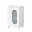 Meuble-lavabo avec lavabo et tablette réglable
