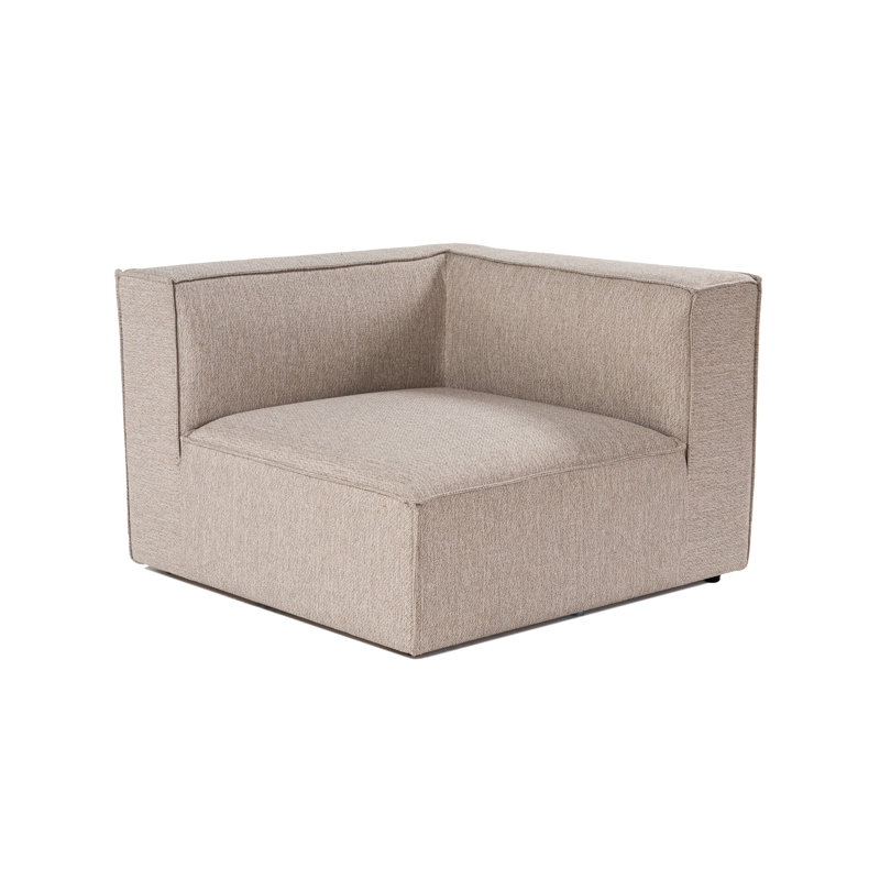 Allyssia Upholstered Accent Chair, Sand Beige