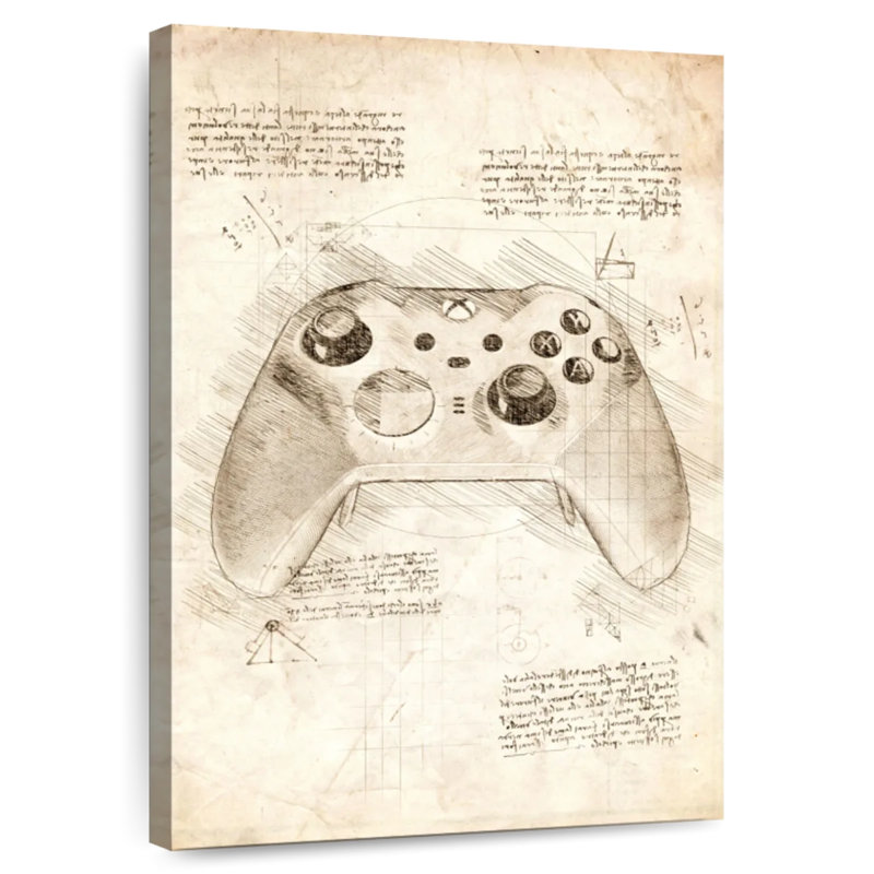 Xbox Elite Controller, 12" H x 8" W