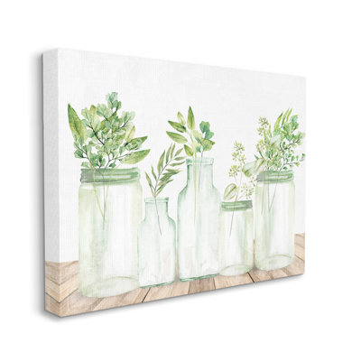 «Varied Herb Plant Arrangement», peinture sur toile