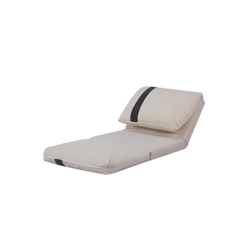 Modern Floor Sectional Modular Sofa Bed Set Of 2 – 6-Position Adjustable, 5-Second Foldable, Corduroy Upholstered Bean Bag Base & Pillows – Human & Pet Friendly, Space-Saving For Small Spaces