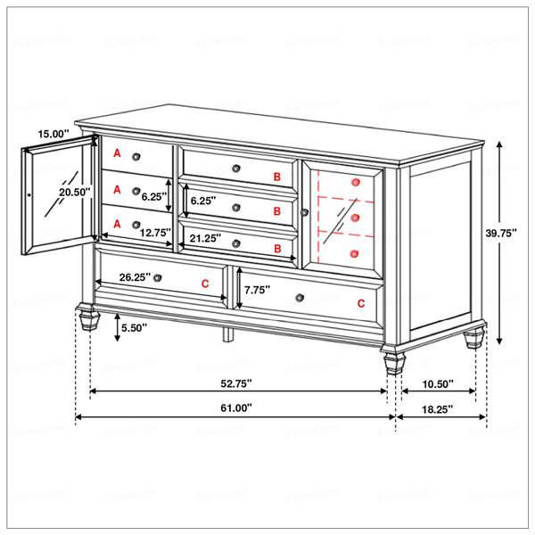 Dimensions du produit