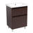 39.38'' Single Bathroom Vanity with Ceramic Top with Mirror-92716003