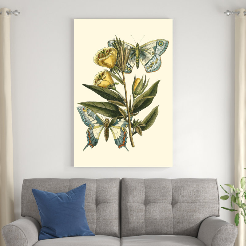 Oasis papillon II, H 48 po x l 32 po x P 1,25 po
